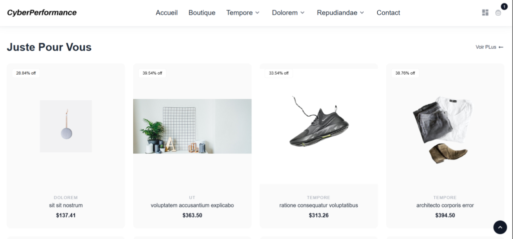 Commerce CyberPerformance